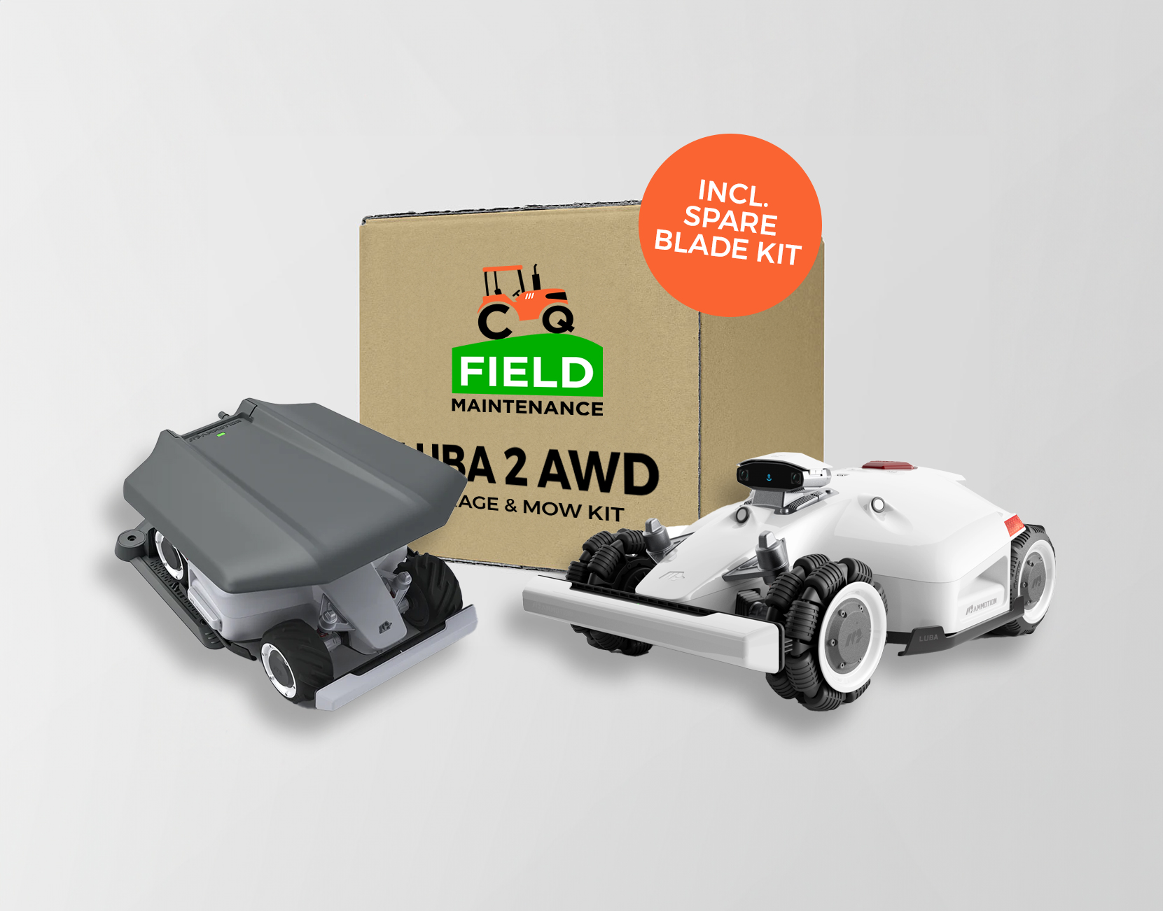 Bundle Luba Robotic Mower Garage Bundle Rockhampton